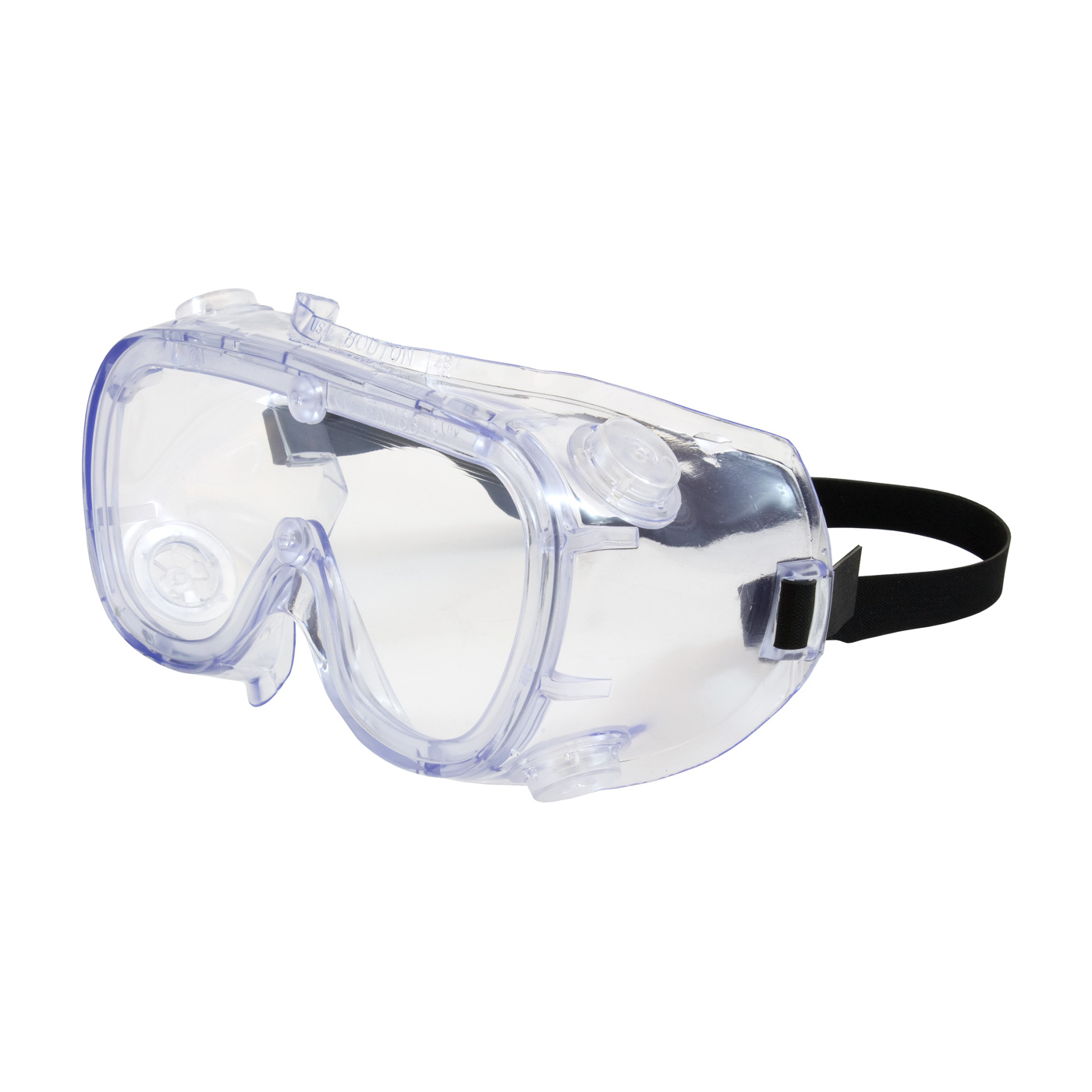Indirect Vent Goggle with Clear Body and Clear Lens
